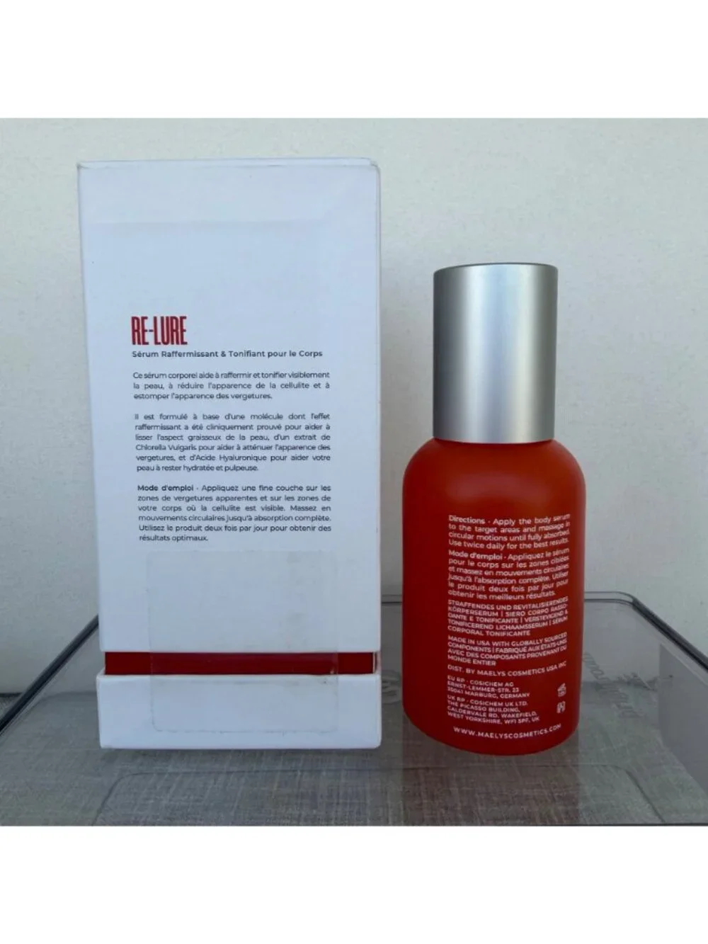$69 NEW MAELYS RE-LURE TIGHT & TONE BODY SERUM 3.5OZ